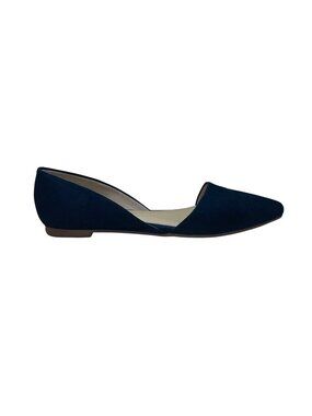 J. Crew Women’s Black Suede D’Orsay Pointed Toe Flats Size 7